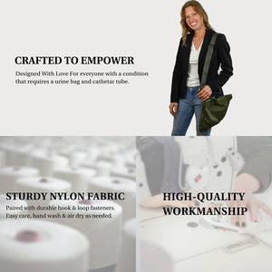 ถุงระบายน้ําปัสสาวะ ถุงของคุณเอง ถุงปัสสาวะเพื่อความเป็นส่วนตัวพร้อมฝาปิดท่อสายสวน - Product Image 2