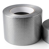 Bande d'étanchéité en caoutchouc butyle et feuille d'aluminium pour réparation de fissures et fuites de toitures et murs