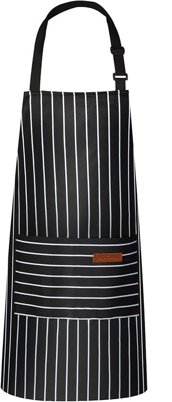 Motif à larges rayures noires