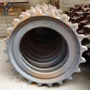 Bulldozer bagian D60 Sprocket D50 Dozer suku cadang Undercarriage D20 D3 D30 D31 D3L D3C D37 D3D D4C D40 D4D D4H D41 D4 D50 D5 - Product Image 3