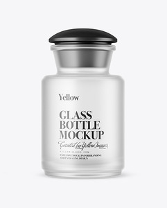 Botella <span class=keywords><strong>de</strong></span> vidrio esmerilado reciclable para uso en productos <span class=keywords><strong>de</strong></span> salud, cápsula <span class=keywords><strong>de</strong></span> suplemento <span class=keywords><strong>de</strong></span> píldora <span class=keywords><strong>de</strong></span> <span class=keywords><strong>boca</strong></span> ancha, botella <span class=keywords><strong>de</strong></span> vidrio con tapa <span class=keywords><strong>de</strong></span> plástico - Product Image 1