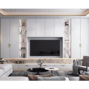 Mobile TV in Stile Americano Kejahome, Unità di Intrattenimento da Parete Pronta da Montare, Prodotto in Cina - Product Image 6