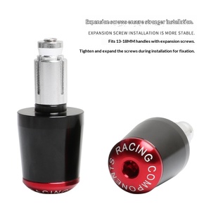 15 couleurs au choix pour moto FZ6S/8 MT-03 YZF R1 TMAX560 <span class=keywords><strong>530</strong></span> 500 – Embout de guidon de type F anti-chute et équilibrant - Product Image 3