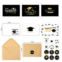 6pcs Pack <strong>Graduation</strong> Greeting Card with Envelopes for <strong>Graduation</strong> Season Party <strong>Invitations</strong> - Product Image 6