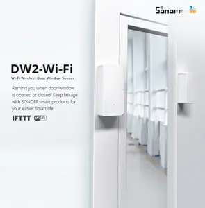 2022人気センサーSONOFF DW2-Wi-FiワイヤレスドアウィンドウドアスマートホームセキュリティセンサースマートシーンAPPコントロール
