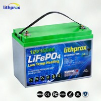 Batería LiFePO4 de Alta Capacidad 12V 150AH Grado A Recargable 6K Ciclos Almacenamiento Doméstico RS485 BMS Terminal M8 CE RoHS IP67 OEM ODM