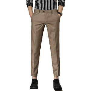 Nibesser — <span class=keywords><strong>pantalon</strong></span> Slim à carreaux <span class=keywords><strong>pour</strong></span> hommes, coupe crayon, style décontracté à poches imprimées, vente en gros, 2021 - Product Image 1
