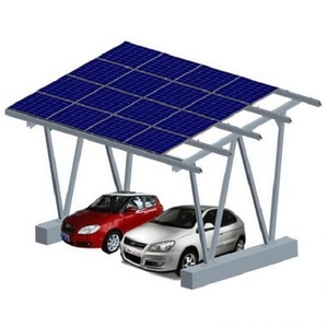 Support de panneau rotatif au sol pour abris de voiture <span class=keywords><strong>à</strong></span> montage sur galerie de toit en aluminium HF solaire - Product Image 4