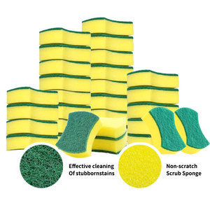 إسفنجة غسيل صحون مضغوطة من السيللوز المنبثقة الطبيعية عالية الجودة إسفنجة تنظيف ناعمة ممتصة - Product Image 4