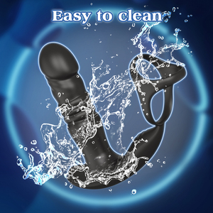 Nouveautés Meilleur Prix 2025 Plug Anal avec Masseur de <span class=keywords><strong>Prostate</strong></span> Anneau Pénien en Silicone pour le Plaisir Masculin - Product Image 6