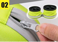 Gamelle d'eau pliable pour chien, personnalisable avec logo OEM, pour l'extérieur, étanche, pour l'alimentation lente, accessoires de voyage pratiques pour animaux de compagnie