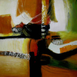 Dipinto Murale Acrilico Astratto Moderno Creativo <span class=keywords><strong>con</strong></span> Figura Umana Decorativa - Product Image 4