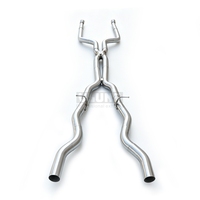 Tubo de Escape de Longitud Igual para BMW M550 M550i 4.4T G30 2017-2024, Acero Inoxidable 304, Accesorios de Mejora del Motor con Baja Presión de Contrapresión