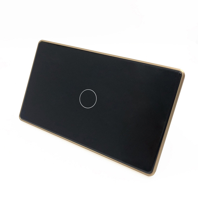 Matter120 American Gauge Flame-retardant PC Frame Groove Glass Panel Smart Switch Voice Control App AC110-240V Wireless Remote