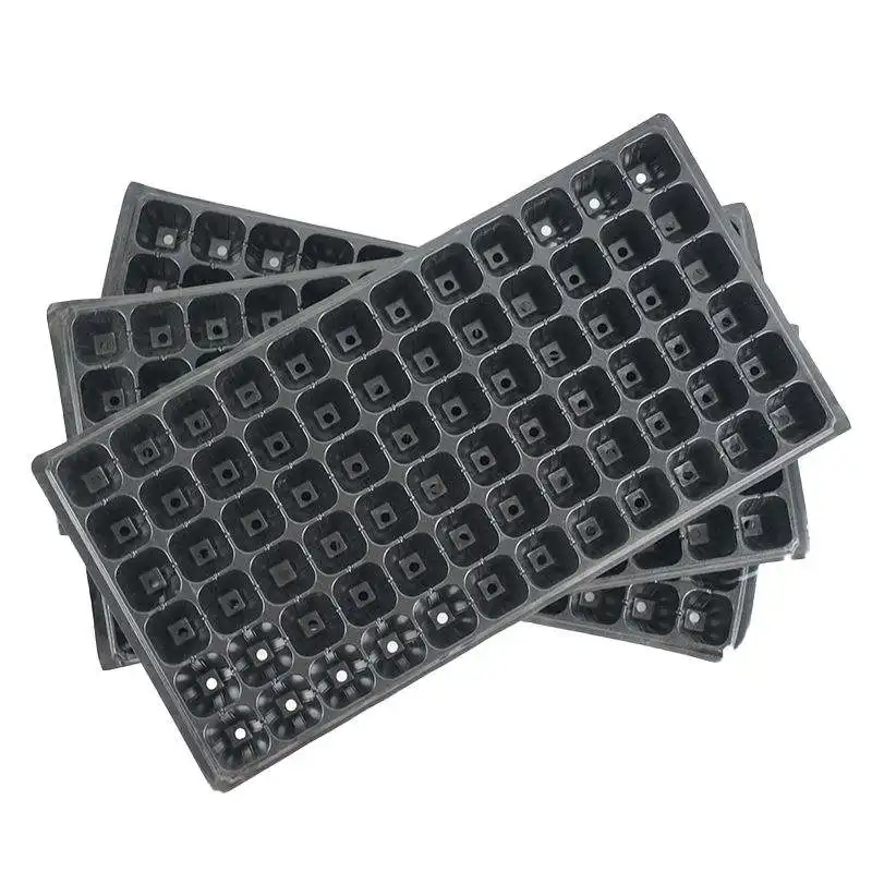 MY AG FACS Agricultural greenhouse vegetable seedlings  flower gardens  melons and fruits 72-hole seed nursery tray  reusable