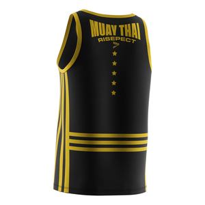 Conjunto de Uniforme de Muay Thai Personalizado y Transpirable para Gimnasio, Chaleco y Pantalones Cortos de Boxeo, Veste Deportiva Personalizada - Product Image 2