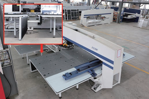 เครื่องเจาะรูความเร็วสูงสำหรับขึ้นรูปโลหะแผ่น ใช้กับตะแกรงสแตนเลสและการแปรรูปอะลูมิเนียม - Product Image 3