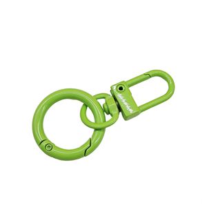 2025 Metal <b>Keychain</b> - Colorful Spring Hook Keyring, Durable Alloy Lanyard with Ornamental Buckle - Product Image 4