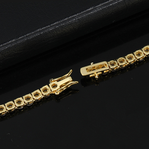 Hot-sell Hip-hop Preferential <b>Copper</b> Tennis <b>Chain</b> Zircon Custom Men Jewelry Necklaces Cuban Link <b>Chain</b> Unisex High-end Jewelry - Product Image 4