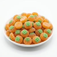 OEM Factory Direct Persimmon Gummies Fudge Sour Flavored Multi-Colored Cartoon-Shaped Glucose Syrup Sugar Candies
