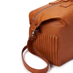 Noproduct yeni ürün haftasonu seyahat silindir çanta İngiltere stil tam tahıl çılgın at deri spor çanta seyahat çantası üzerinde taşımak - Product Image 4