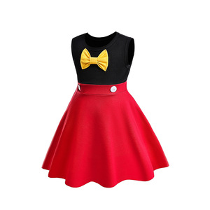 Robe de princesse sirène pour enfants, costume de cosplay d'anniversaire Thème Neige Belle, inspiré des films et séries TV, jupe pour bébés filles, Mickey - Product Image 2