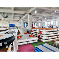 Plate-forme gonflable flottante sur pont de natation, tapis flottant, pont de natation, Construction en PVC