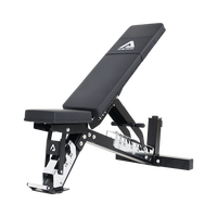 Banc réglable de personnalisation unisexe de musculation utilisation de club de fitness de logo personnalisé d'intérieur