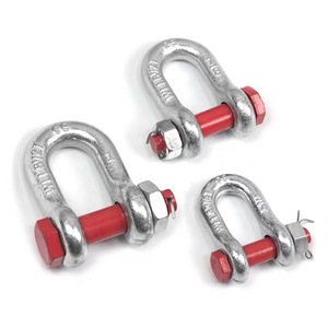 <span class=keywords><strong>G213</strong></span> G215 G2130 G2150 Acier forgé 3/8 1/2 5/8 Manille de grue galvanisée Manille d'arc en D - Product Image 6