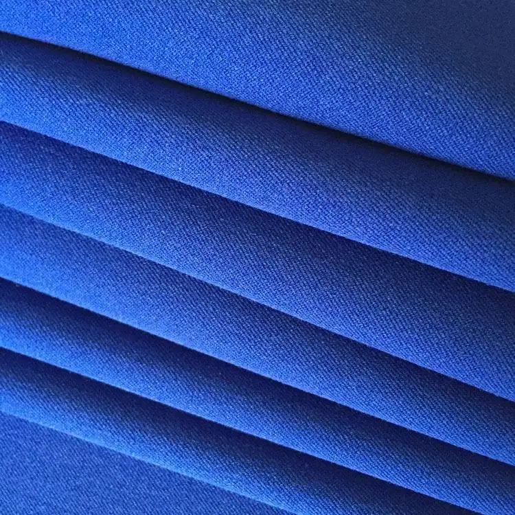 Individuelle Mode 250GSM Polyester-Rayon-Blend stretch gewebtes Tr Twill-Bekleidungsstück Stoff