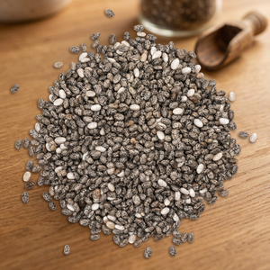 Semillas de Chía Naturales de Grado Alimenticio, Superalimento Rico en Fibra, Ácidos Grasos Omega-3, Proteínas y Antioxidantes, Vida Útil de 18-24 Meses, Kerala - Product Image 3