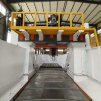 Guidage linéaire précision verticale CNC portique fraiseuse tête de puissance de forage à grande vitesse