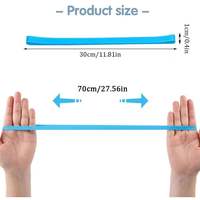 Bande en caoutchouc silicone haute élasticité standard, bande en X pour l'exercice et l'emballage, avec service de découpe sur mesure