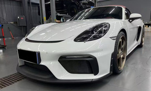 Cho New 718 Cayman Boxster 2016 GT4 1:1 <span class=keywords><strong>Bumper</strong></span> body Kit với ống xả - Product Image 4