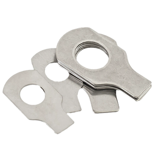 Arandelas de lengüeta de acero negro con lengüeta larga M5 M6 M8 M10 M12 M16 M18 M20 <span class=keywords><strong>M22</strong></span> - Product Image 5