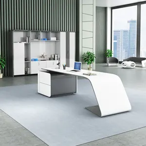 เฟอร์นิเจอร์เชิงพาณิชย์ที่ทันสมัยชุดโต๊ะทํางานโต๊ะทํางานผู้บริหารสํานักงานเฟอร์นิเจอร์สํานักงาน escritorios de oficina schreibtisch - Product Image 4
