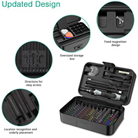 Jeu de tournevis de précision à manche en plastique, boîte à outils magnétique, kit de réparation professionnel DIY pour électronique, smartphone, ordinateur portable, tablette, OEM