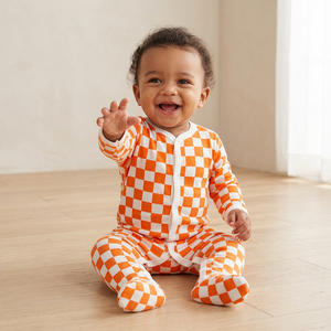 <span class=keywords><strong>Pijama</strong></span> de Bebé con Estampado de León Amarillo, 100% Algodón, Manga Larga, Unisex, con Pies Cubiertos - Product Image 5