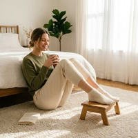 Chaussettes en Fibre de Bambou Naturelle Écologiques avec Logo Personnalisé pour Hommes et Femmes, Respirantes, Antibactériennes, Évacuant l'Humidité, Chaussettes de Cheville