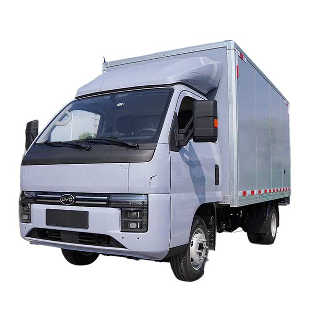 BYD T4 62.3kwh New Energy Mini Truck New Model LHD Mini Electric Pickup Truck 330 Range Electric Van Truck for Sale