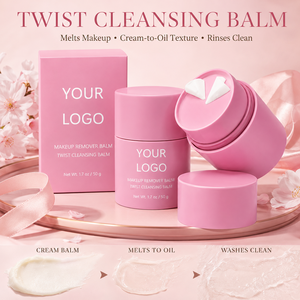 Bálsamo <span class=keywords><strong>Desmaquillante</strong></span> Pink Twist de 50g, Crema a Base de Aceite, Bálsamo Limpiador Sólido para Maquillaje Diario, Protector Solar, Elimina Impurezas, Sensación de Piel Suave - Product Image 4