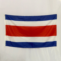 Drapeau de signalisation OEM personnalisé en polyester résistant à la décoloration pour jardin et plage