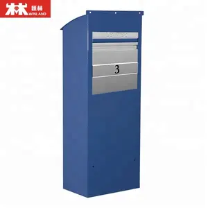 Ücretsiz ayakta açık posta kutuları zemin üstü posta kutusu posta kutusu çit posta kutusu