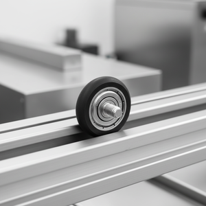 Roue à roulement sphérique <span class=keywords><strong>en</strong></span> caoutchouc avec axe, vis SS M4~M10, OD15~65mm - Product Image 6