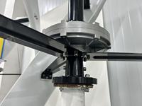 Éolienne verticale 1000W 24V/48V à faible bruit, pales en spirale, 3 pales, aimant permanent sans noyau