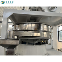 Contrôle automatique série SMF de l'alimentation des machines meuleuses à rotor en plastique PVC avec dispositif de dépoussiérage broyeur en plastique rigide