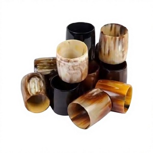 Handmade Natural Buffalo Horn Waterproof High Quality Polished Beer Mug Animal Style for Viking Gifting and Rustic Home <b>Bars</b> - Product Image 1