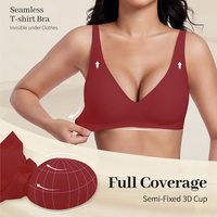 Bra berikat jeli tanpa kawat lembut, Bra Lingerie wanita, pakaian dalam tanpa kelim, pendukung Push-up mewah kualitas tinggi