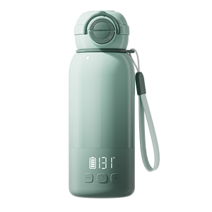Chauffe-biberon Portable Sans Fil 500ml - Chauffage En 3 Min, Autonome, Sécurité Enfant, Idéal Voyages