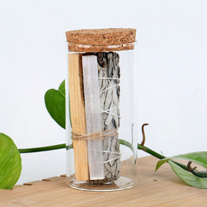 Kit de purification en gros avec sauge blanche, bâtonnets d'encens Palo Santo et ensemble de cristaux de guérison - Product Image 4